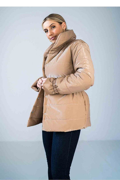   Kurtka Damska Model M933 Beige - Figl 