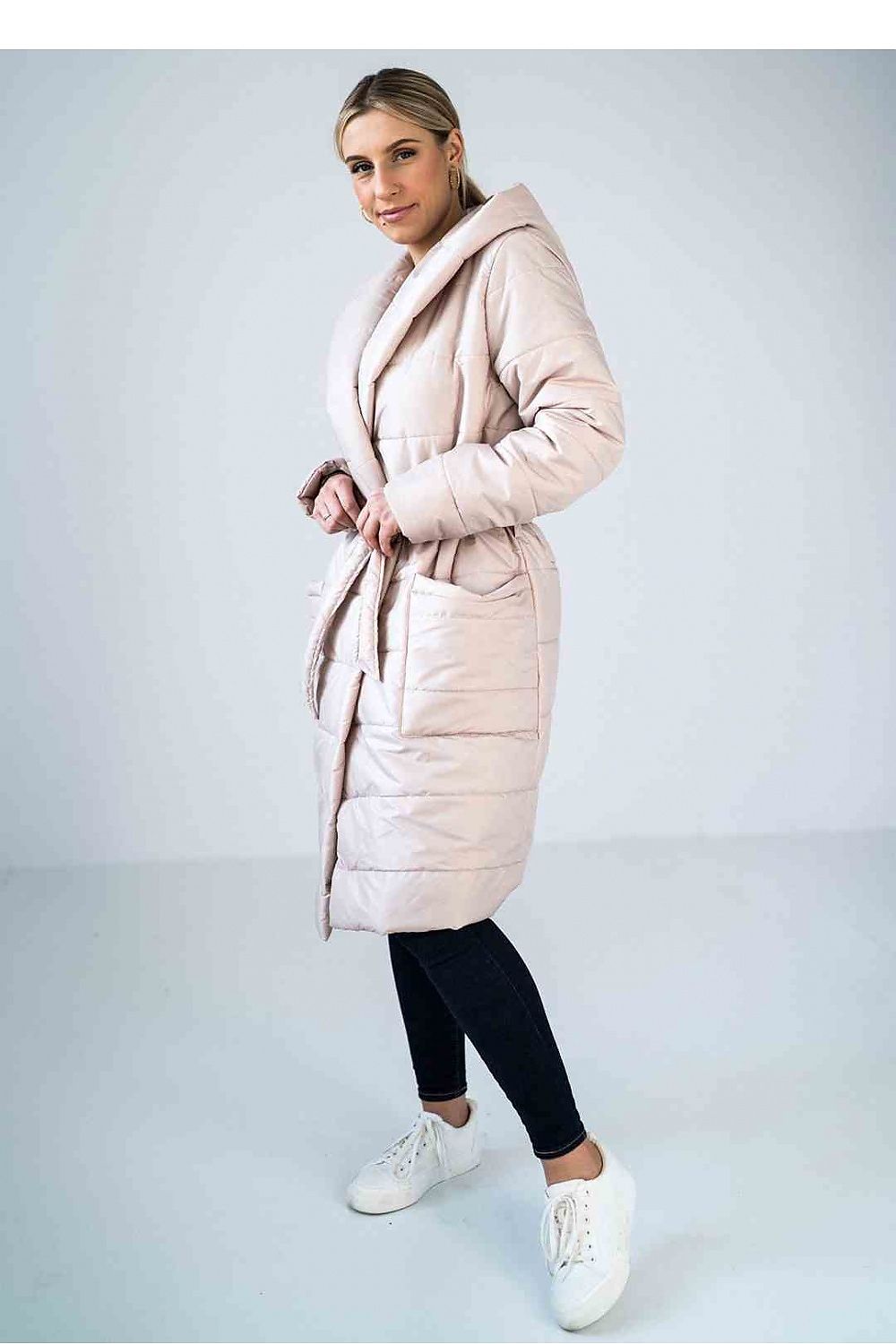   Płaszcz Damski Model M929 Beige - Figl 