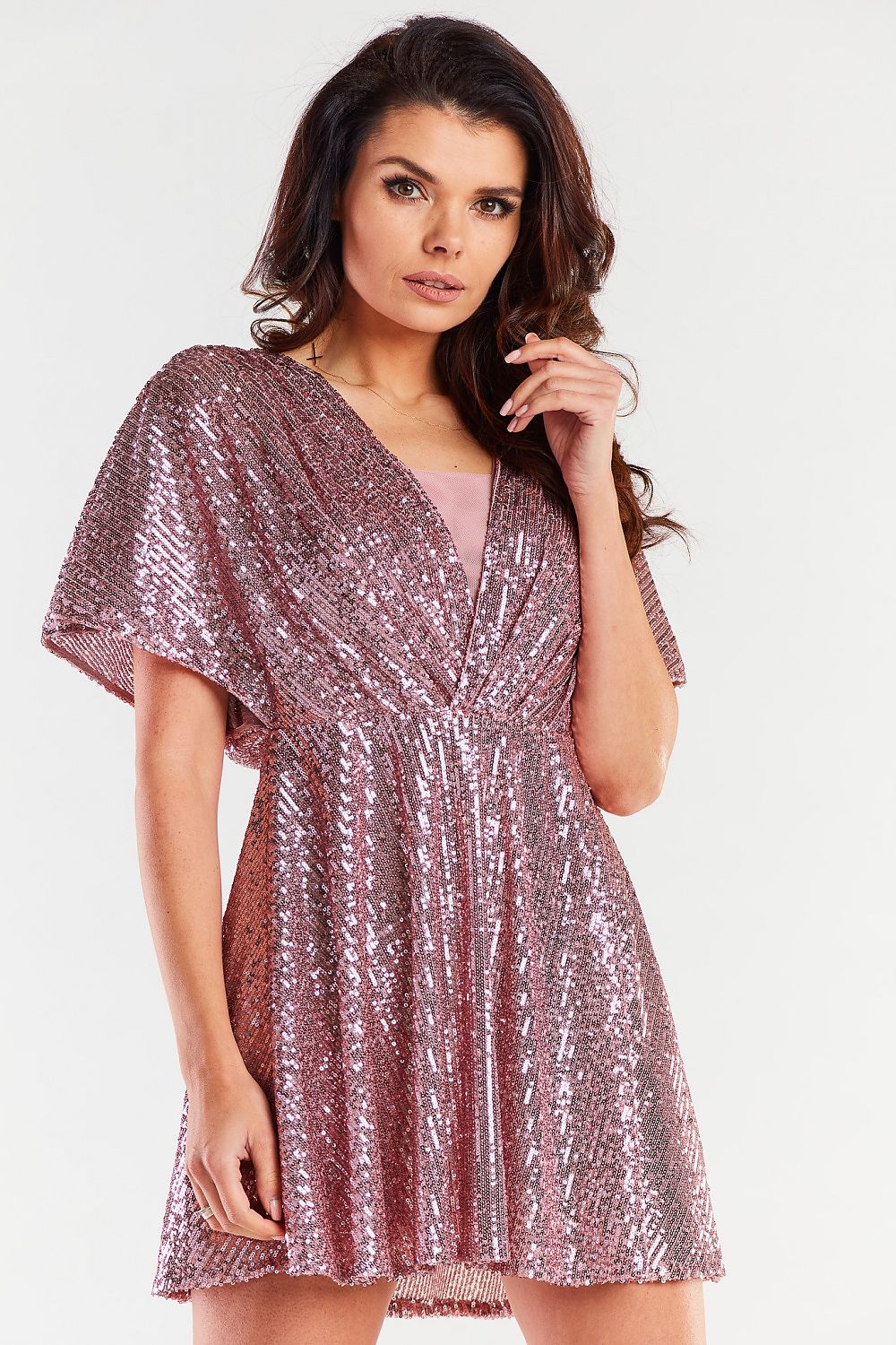  Sukienka Model A488 Pink - awama 