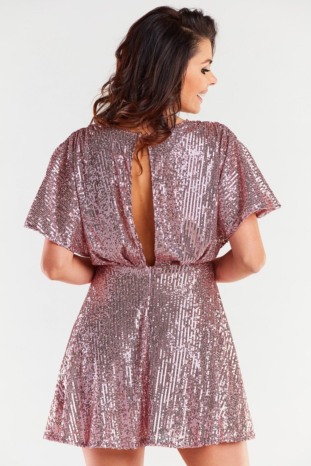  Sukienka Model A488 Pink - awama 