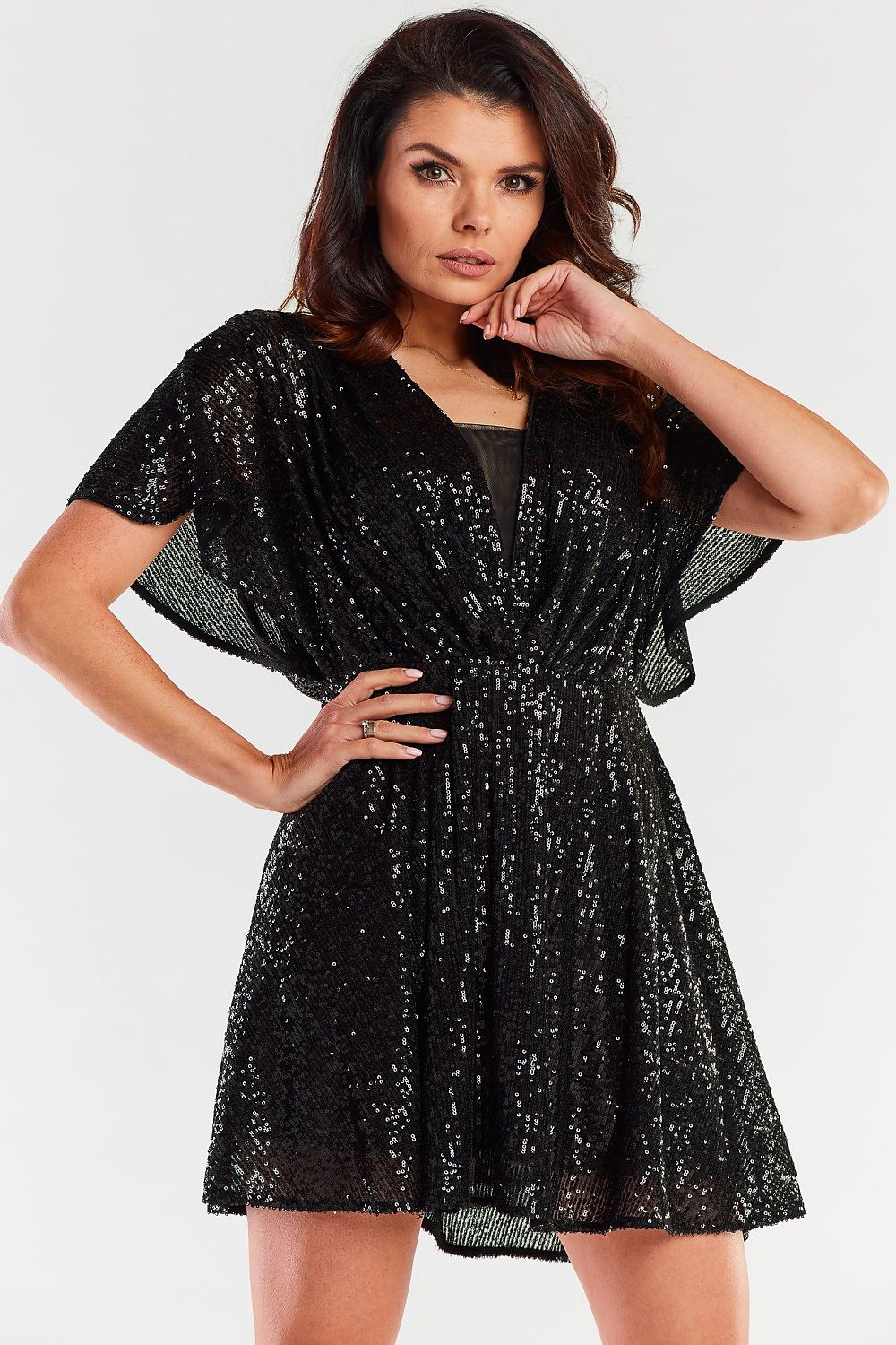  Sukienka Model A488 Black - awama 