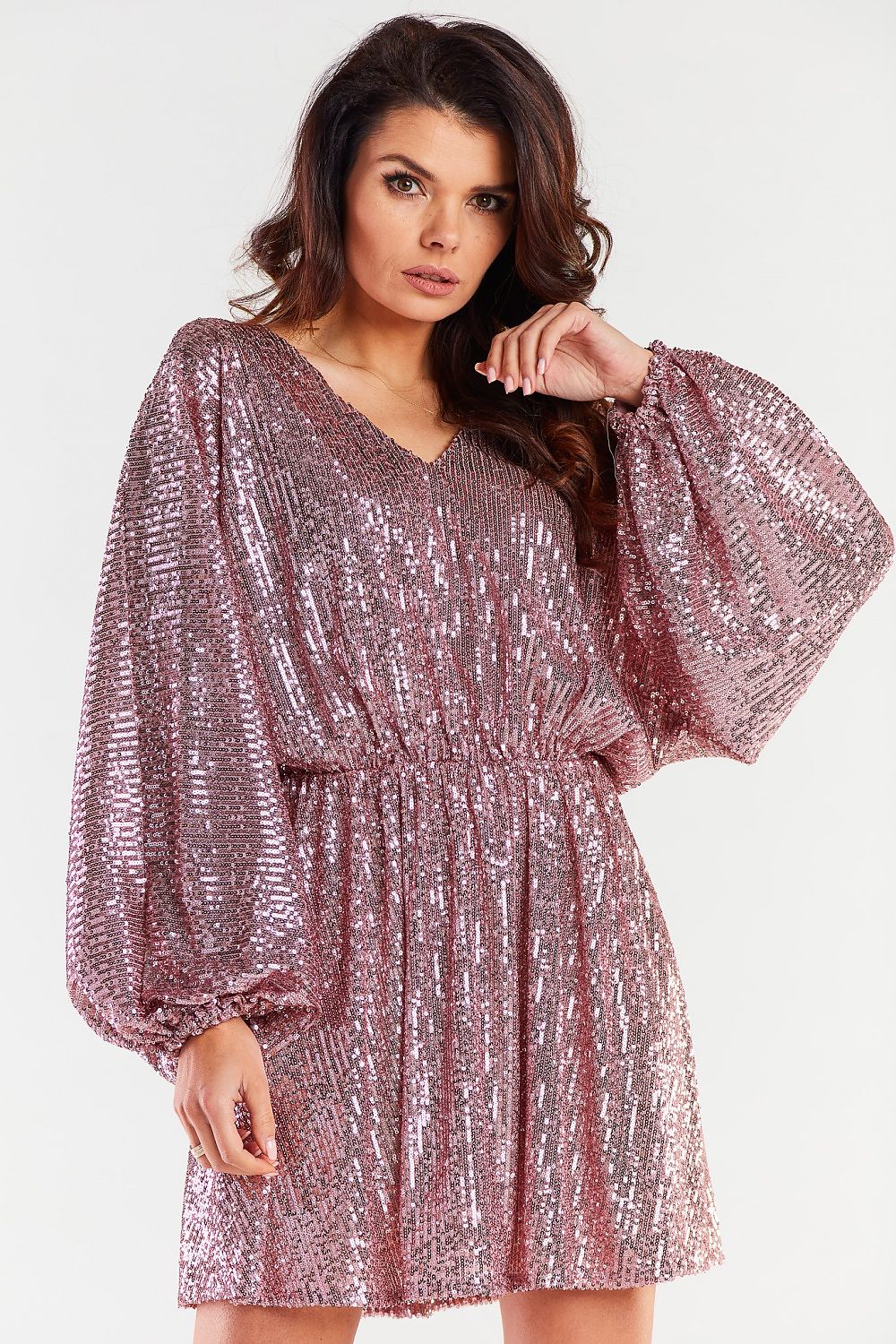  Sukienka Model A485 Pink - awama 