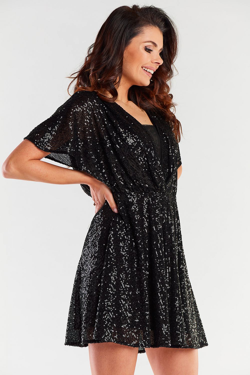  Sukienka Model A488 Black - awama 