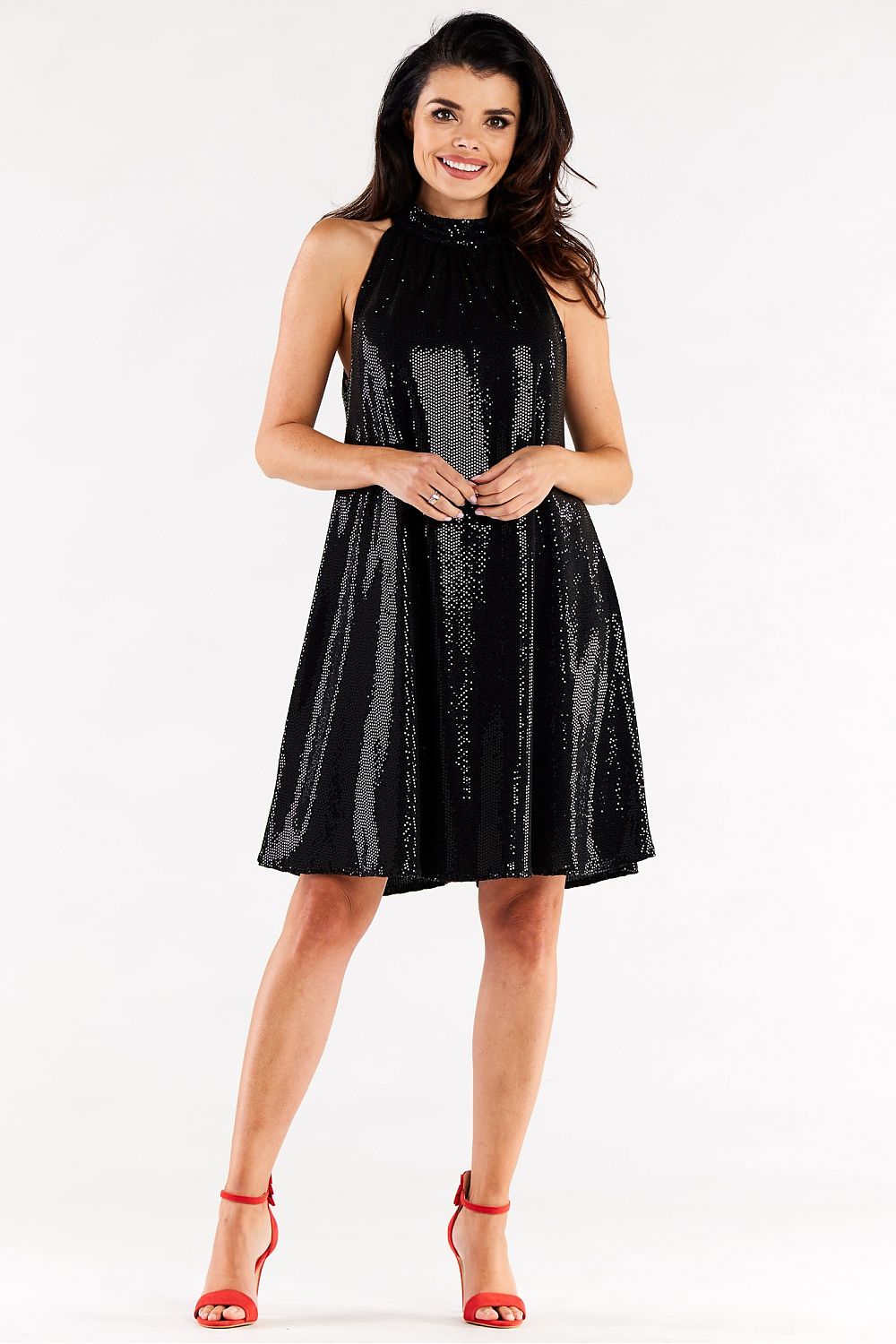  Sukienka Model A563 Black Dots - awama 