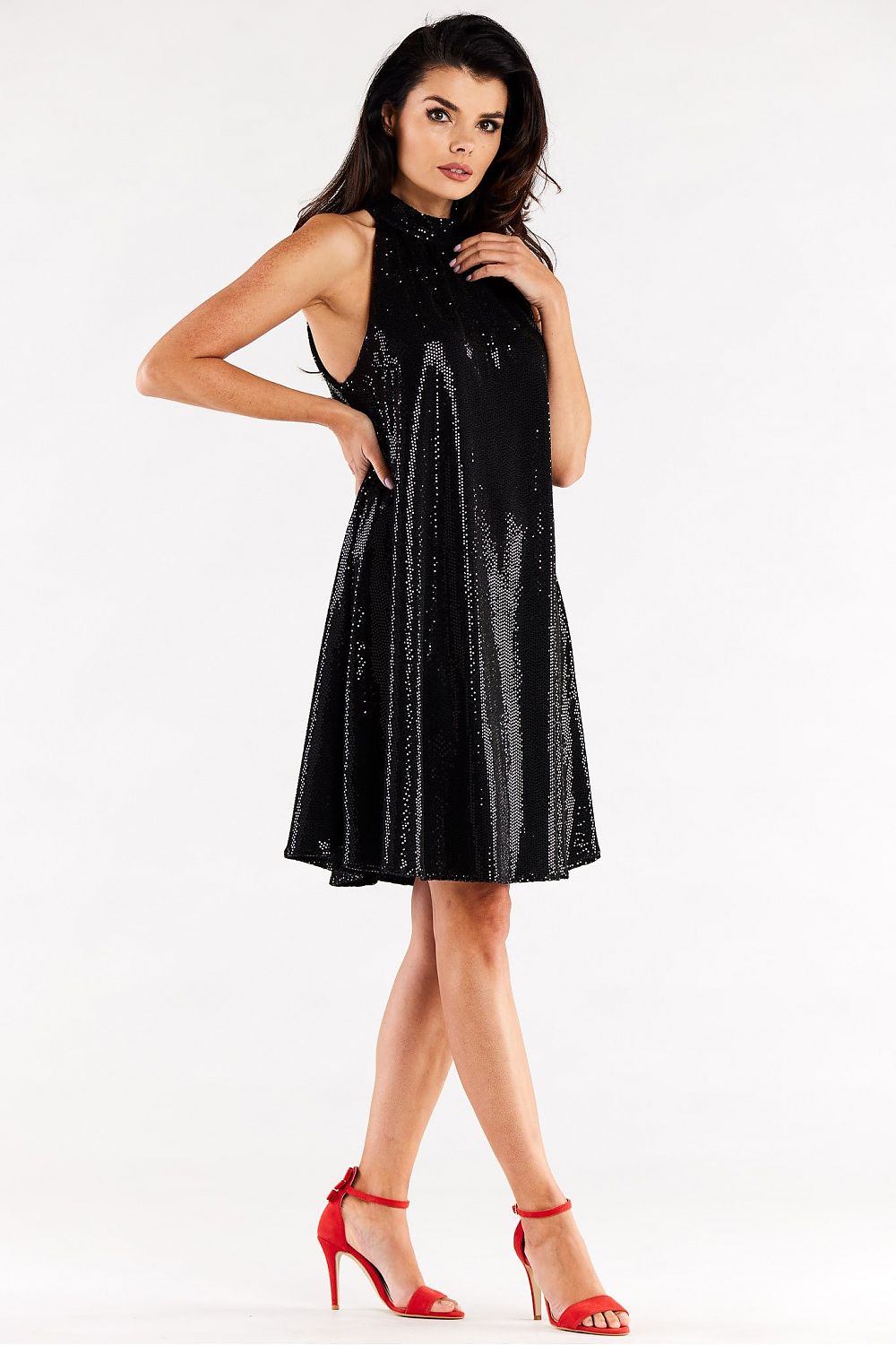  Sukienka Model A563 Black Dots - awama 