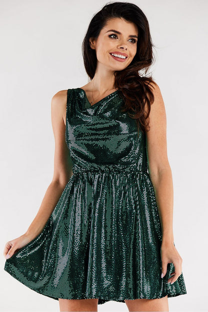  Sukienka Model A562 Green Dots - awama 