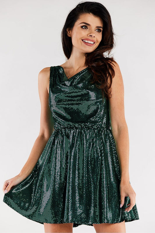 Sukienka Model A562 Green Dots - awama 