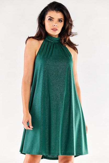  Sukienka Model A556 Bottle Green - awama 