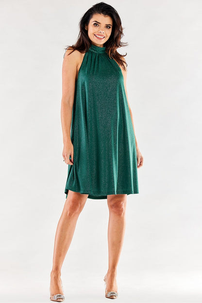  Sukienka Model A556 Bottle Green - awama 