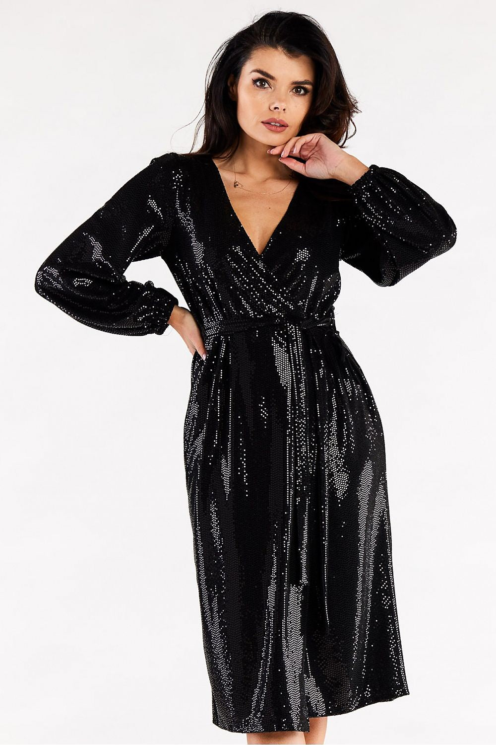  Sukienka Model A564 Black Dots - awama 