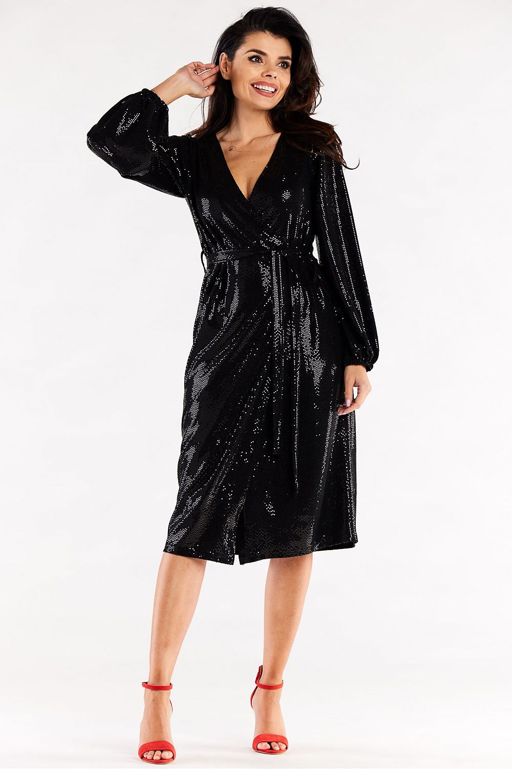  Sukienka Model A564 Black Dots - awama 
