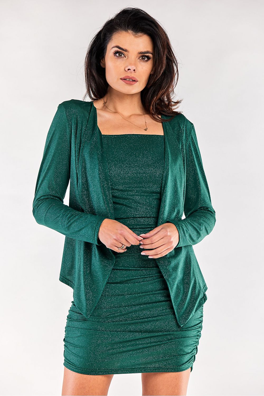   Żakiet Model A559 Bottle Green - awama 