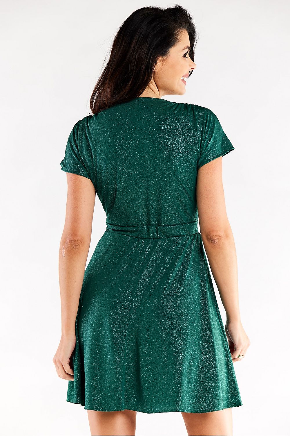  Sukienka Model A558 Bottle Green - awama 