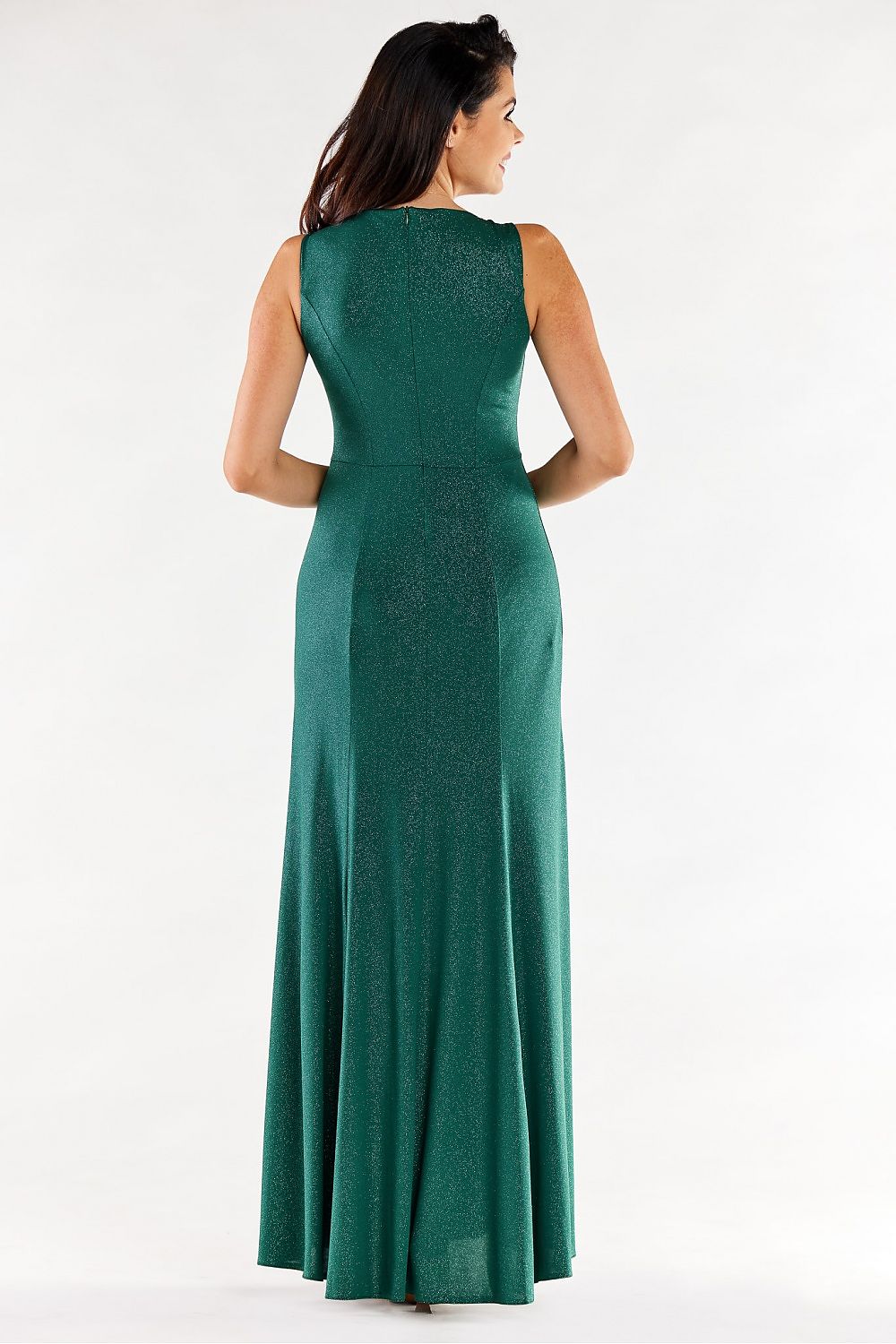  Sukienka Model A549 Bottle Green - awama 