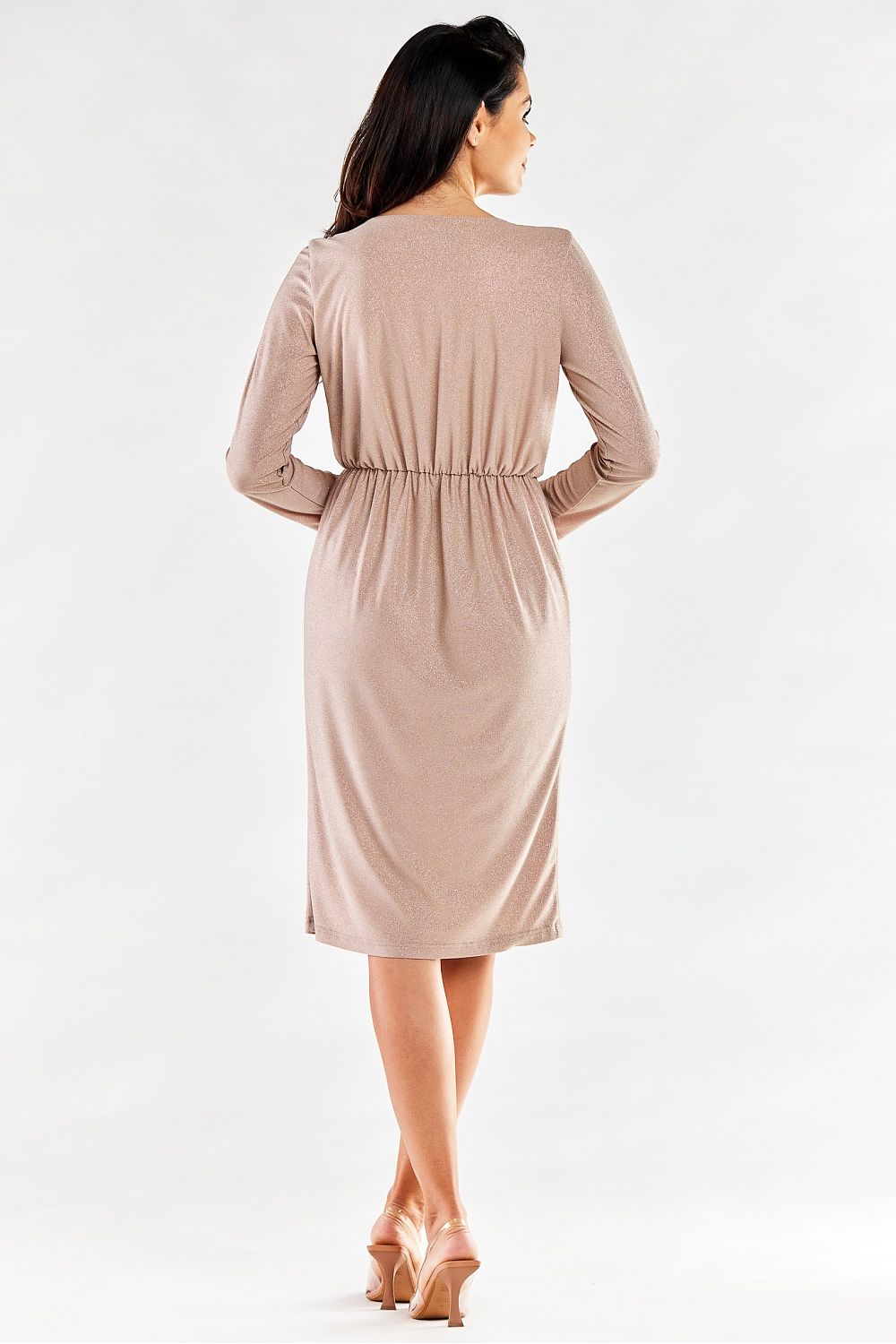  Sukienka Model A548 Beige - awama 