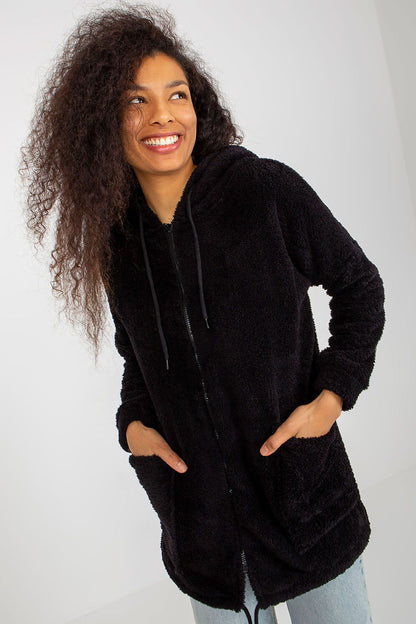  Bluza Damska Model RV-BL-8435.96P Black - Rue Paris 