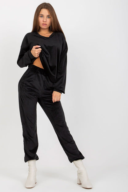   Bluza Damska Model RP-BZ-8188.64P Black - Rue Paris 