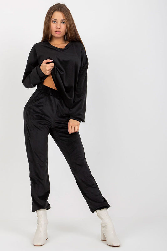   Bluza Damska Model RP-BZ-8188.64P Black - Rue Paris 