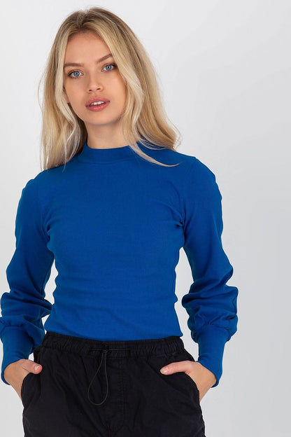   Bluzka Model RV-BZ-5223.15 Cobalt - Rue Paris 
