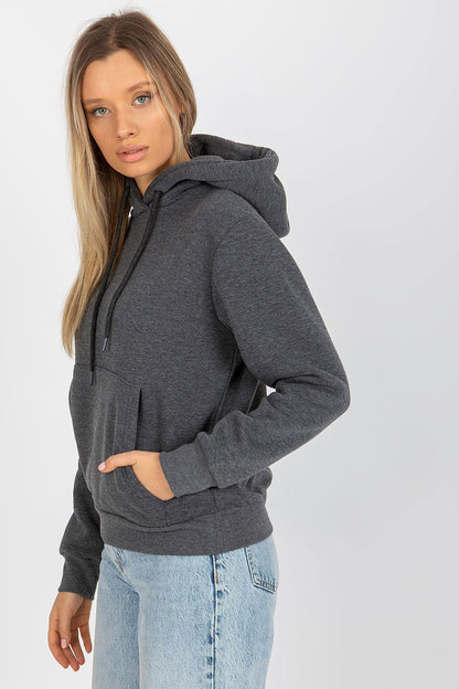   Bluza Damska Model CT-BL-F-621124.98P Dark Grey - Rue Paris 