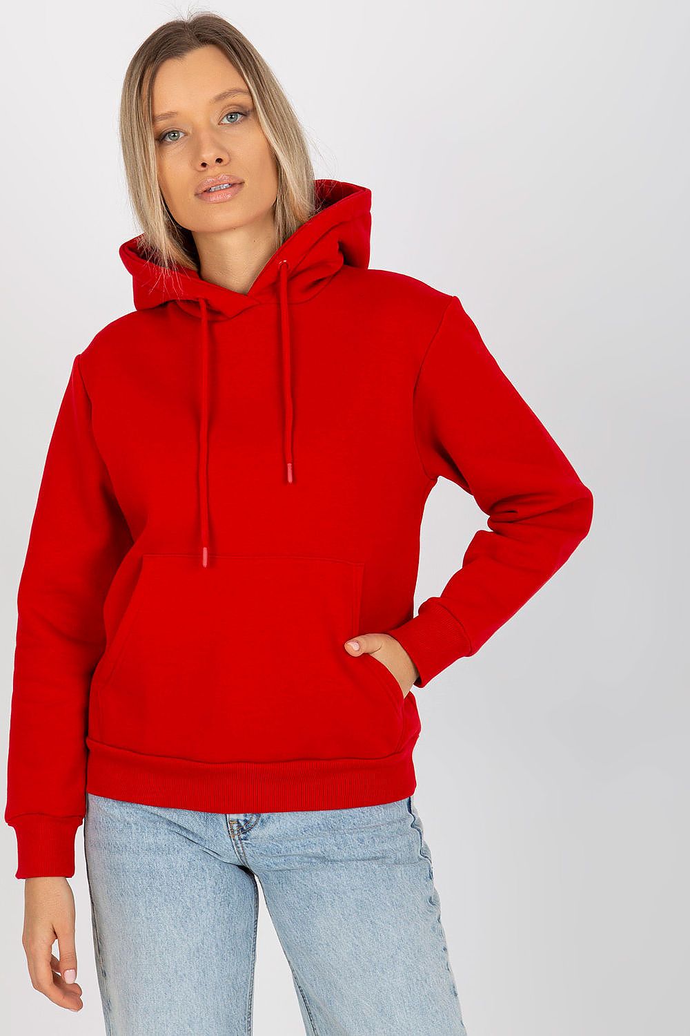   Bluza Damska Model CT-BL-F-621124.98P Red - Rue Paris 