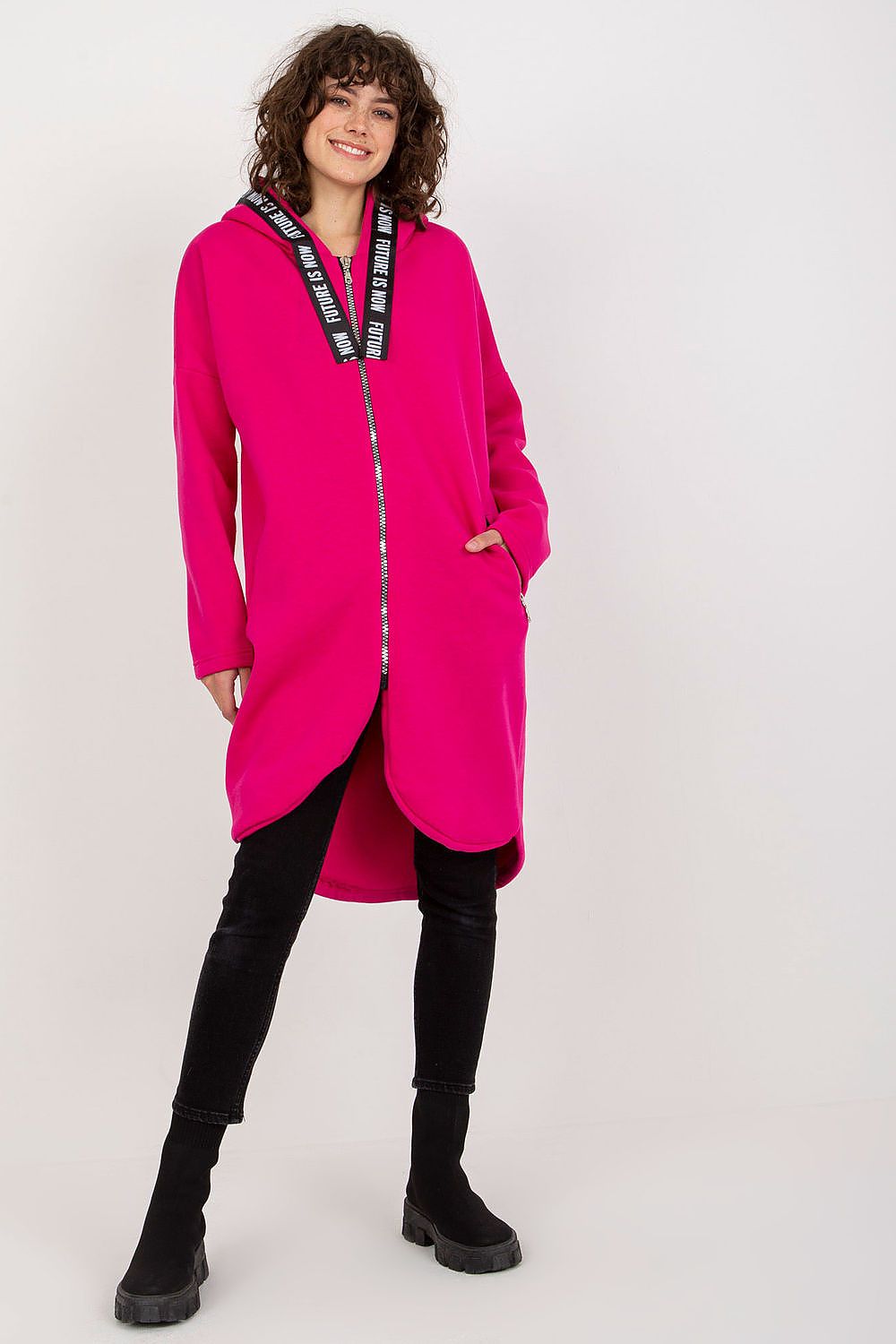   Bluza Damska Model RV-BL-6683.00P Fuksja - Relevance 