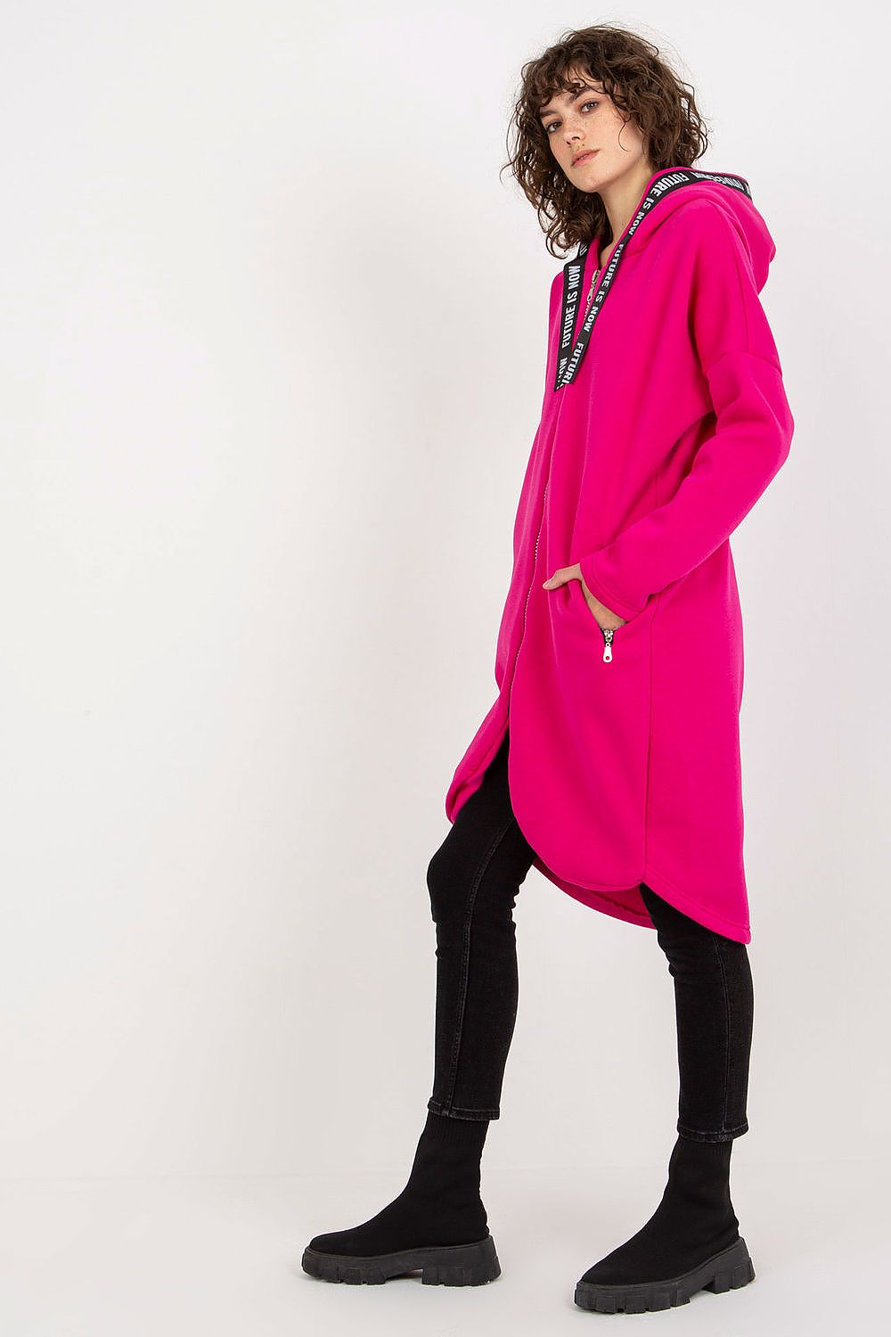   Bluza Damska Model RV-BL-6683.00P Fuksja - Relevance 