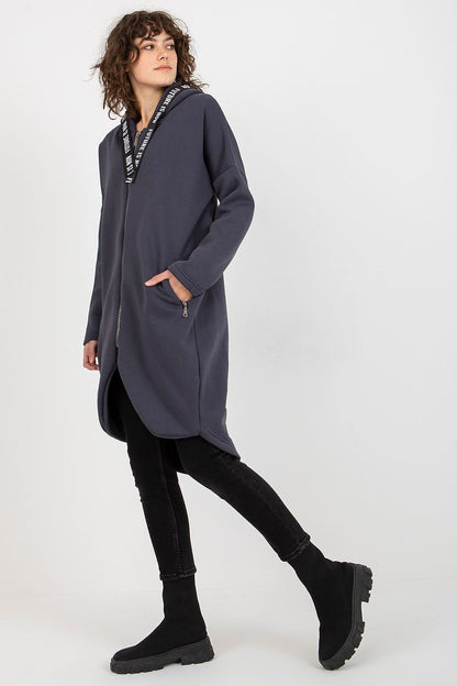   Bluza Damska Model RV-BL-6683.00P Grafit - Relevance 