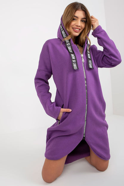   Bluza Damska Model RV-BL-6683.00P Dark Violet - Relevance 