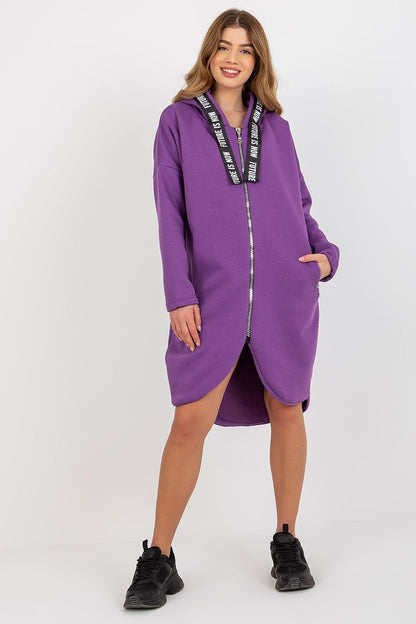   Bluza Damska Model RV-BL-6683.00P Dark Violet - Relevance 