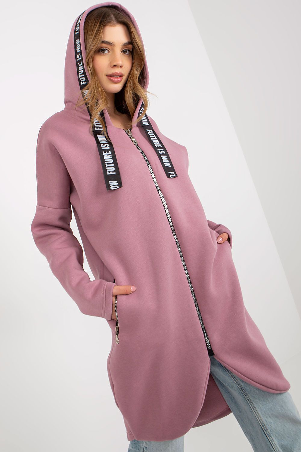   Bluza Damska Model RV-BL-6683.00P Dark Pink - Relevance 