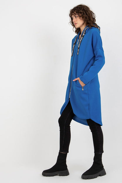   Bluza Damska Model RV-BL-6683.00P Dark Blue - Relevance 