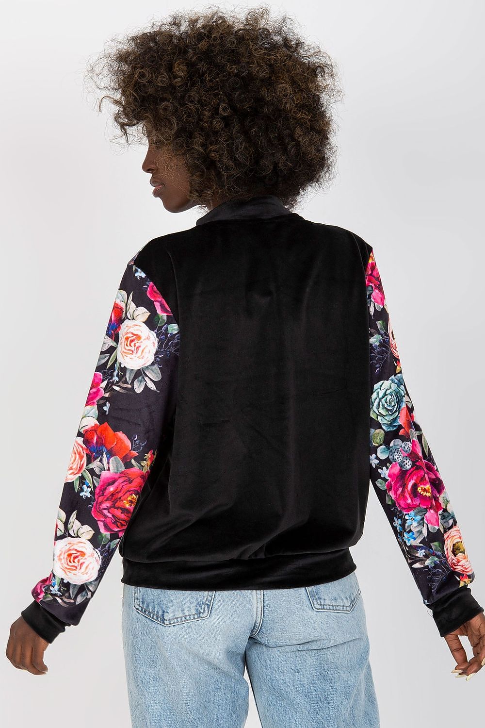   Bluza Damska Model RV-BL-8235.38 Black - Rue Paris 
