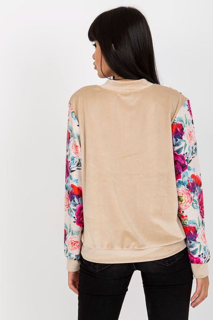   Bluza Damska Model RV-BL-8235.38 Beige - Rue Paris 