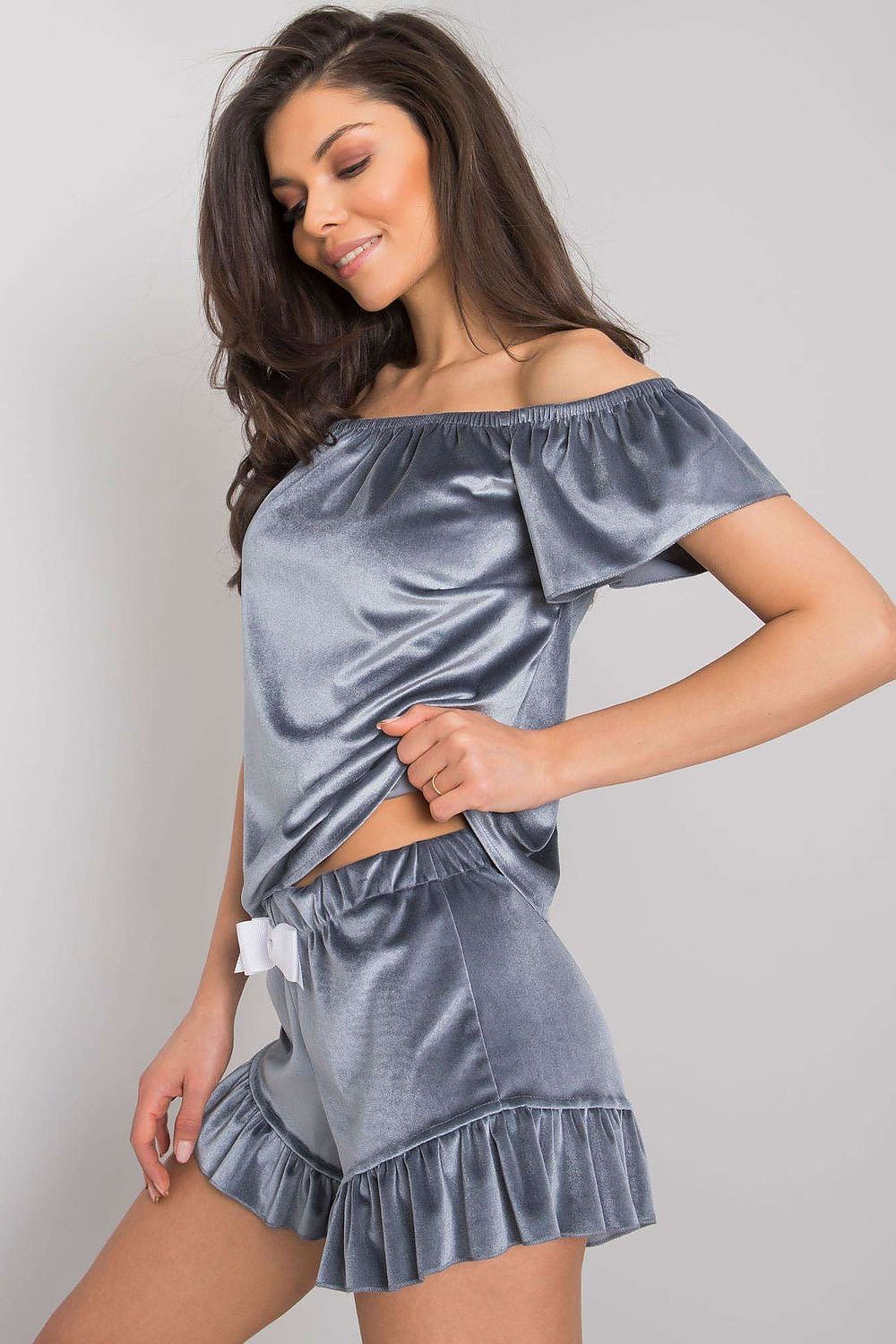  Piżama Damska Model RV-PI-7396.30X Navy - Rue Paris 