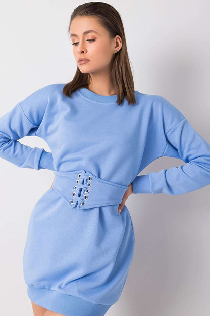  Sukienka Model RV-SK-6179.09 Blue - Rue Paris 
