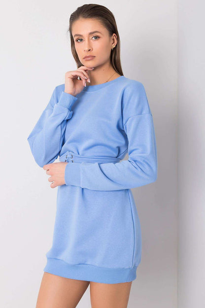  Sukienka Model RV-SK-6179.09 Blue - Rue Paris 