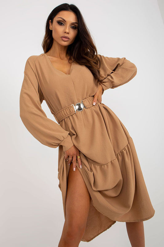  Sukienka Model TW-SK-BI-2021706.93P Camel - Och Bella 