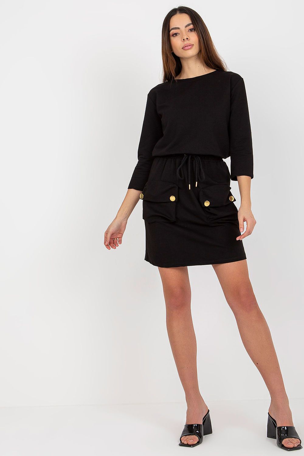  Sukienka Model TW-SK-OB-037.20 Black - Och Bella 