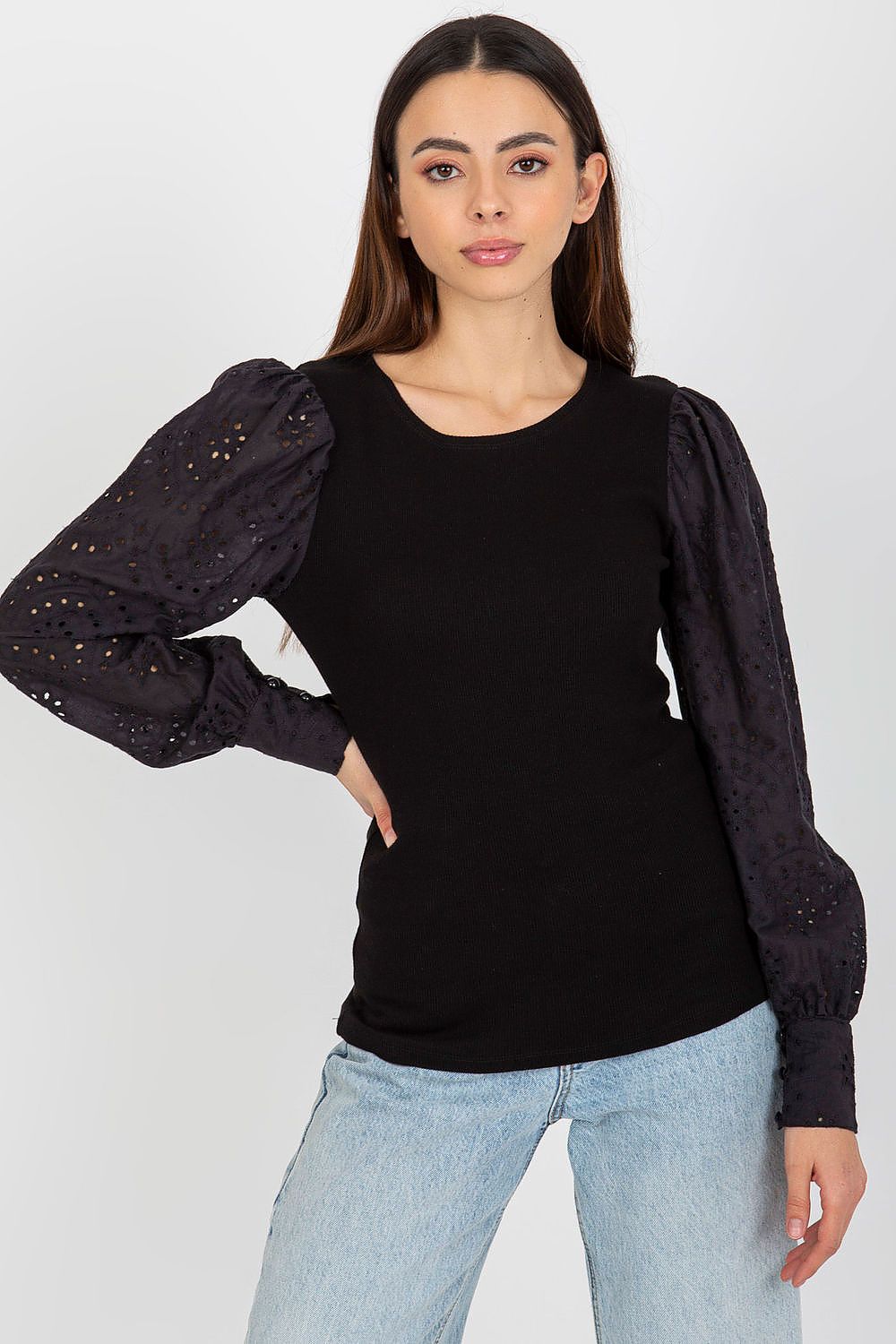   Bluzka Model TW-BZ-OB-046.62P Black - Och Bella 