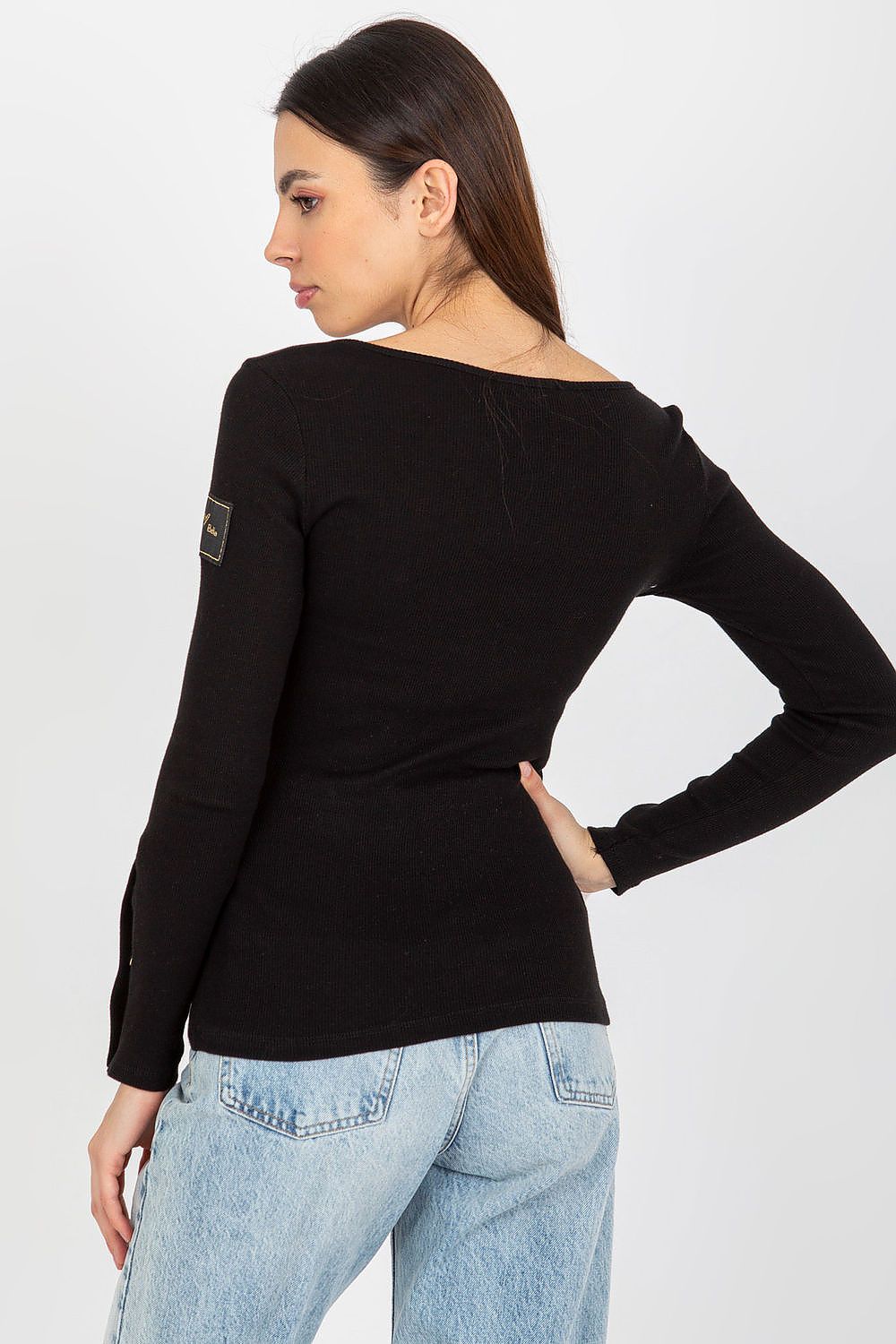   Bluzka Model TW-BZ-OB-048.08 Black - Och Bella 