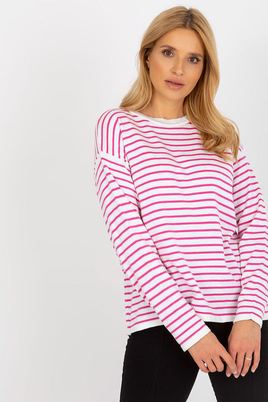   Sweter Damski Model LC-SW-6006.22 Light Violet - Rue Paris 