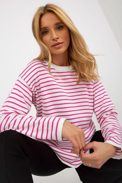   Sweter Damski Model LC-SW-6006.22 Light Violet - Rue Paris 