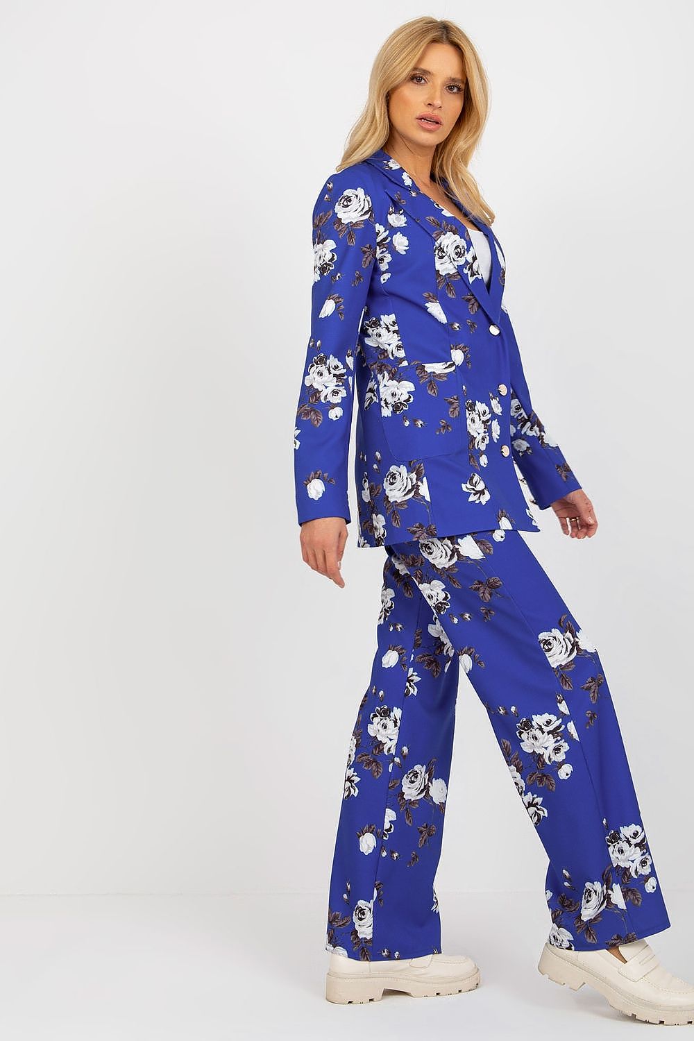   Marynarka Model LK-MA-508918.18P Cobalt - Lakerta 