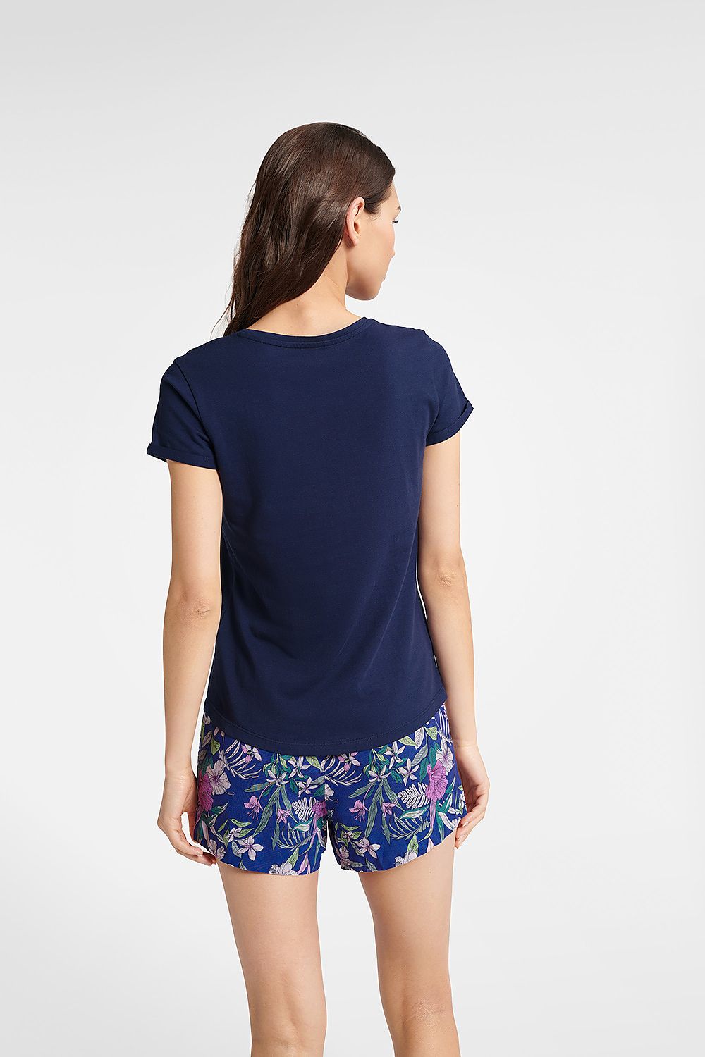  Piżama Damska Model Bluebird 40621-59X Navy - Henderson 