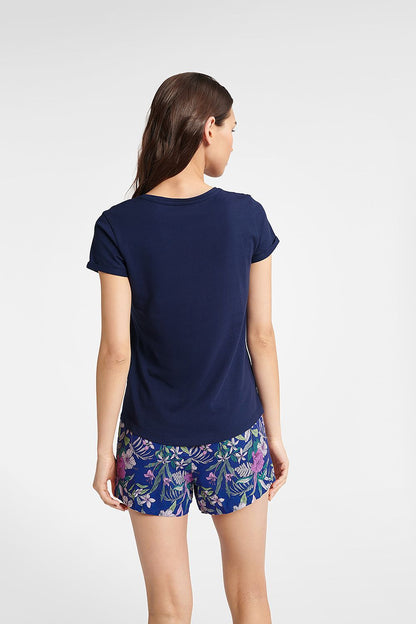  Piżama Damska Model Bluebird 40621-59X Navy - Henderson 