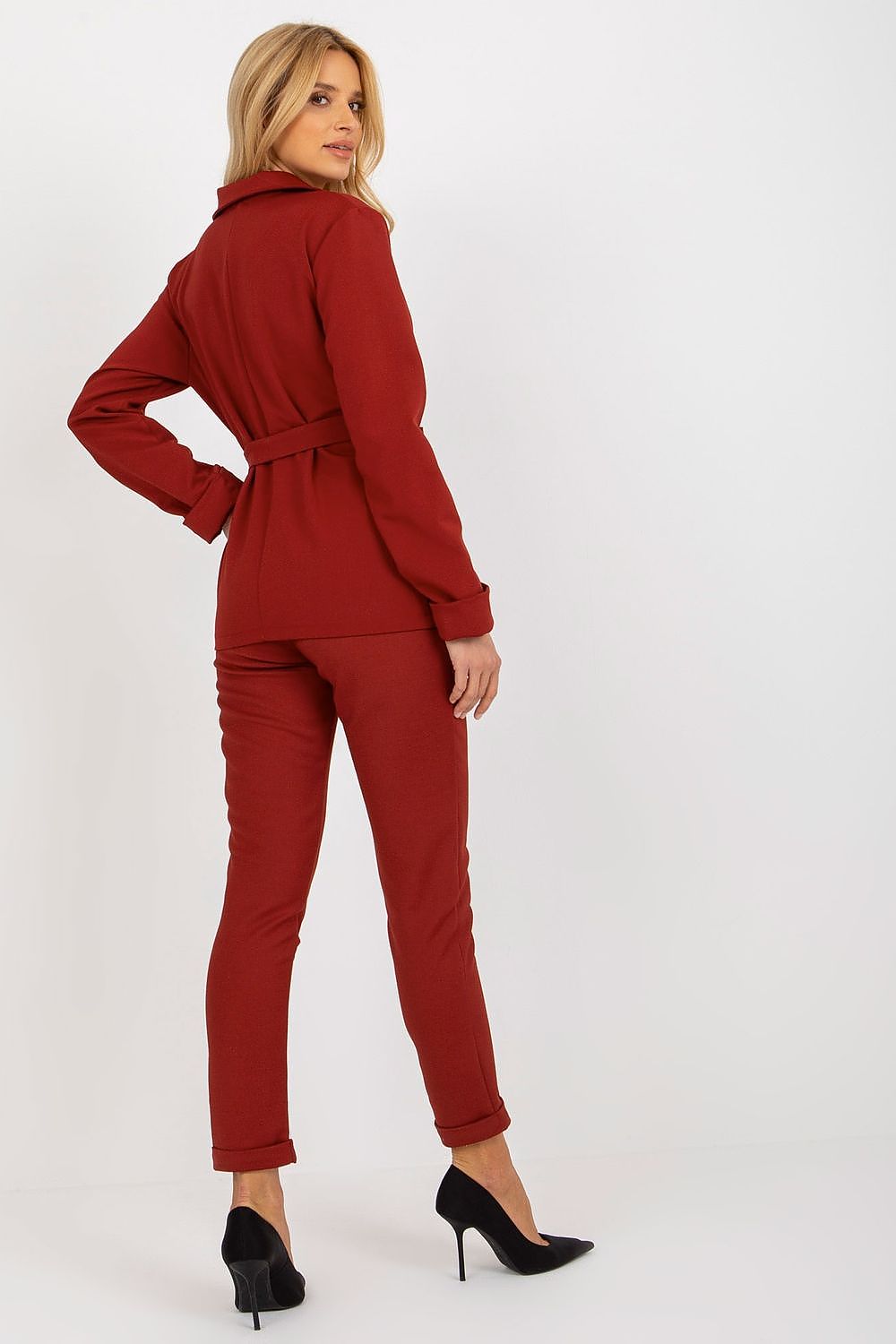   Marynarka Model LK-MA-507798.51P Bordo - Lakerta 