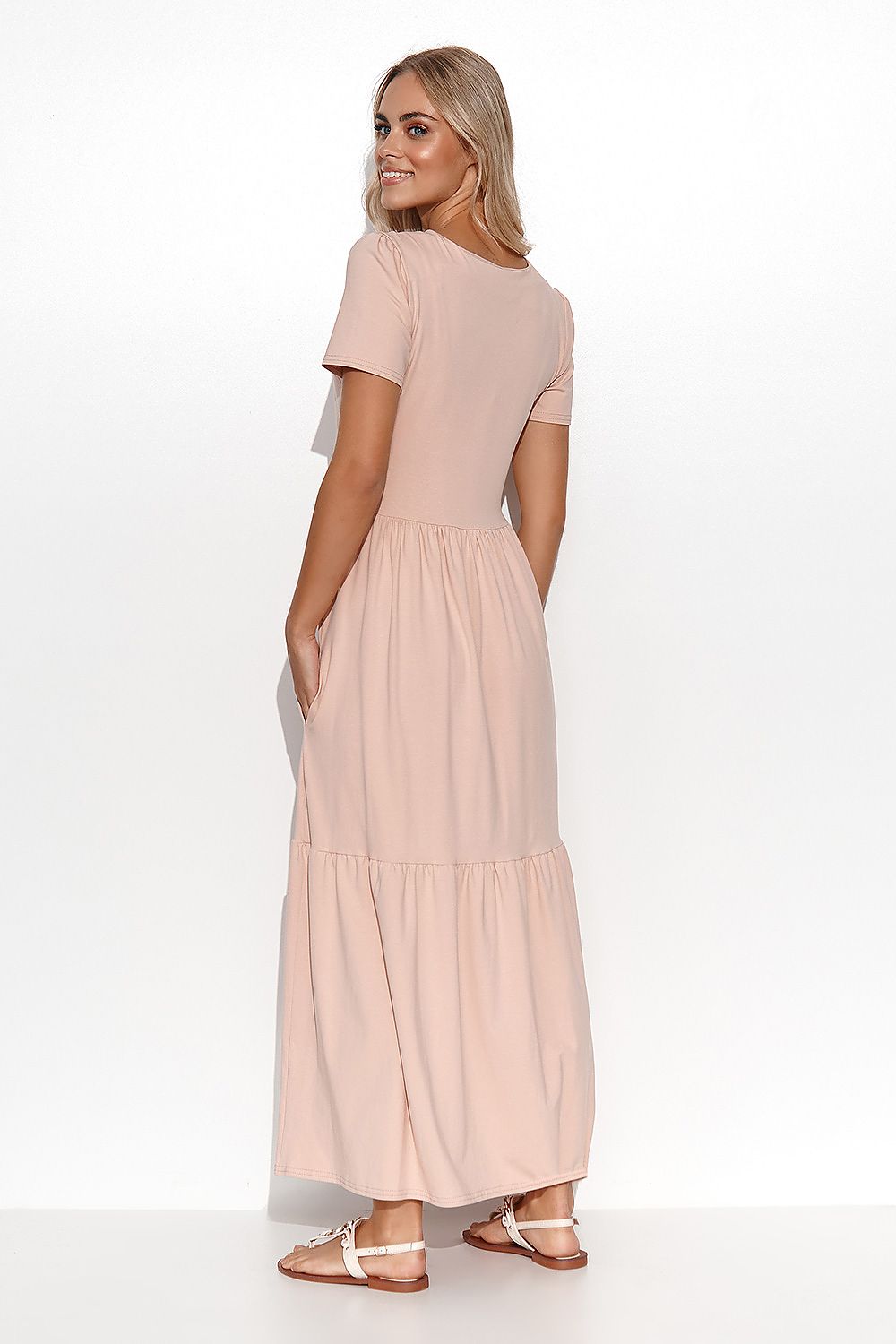  Sukienka Model M549 Powder Pink - Makadamia 
