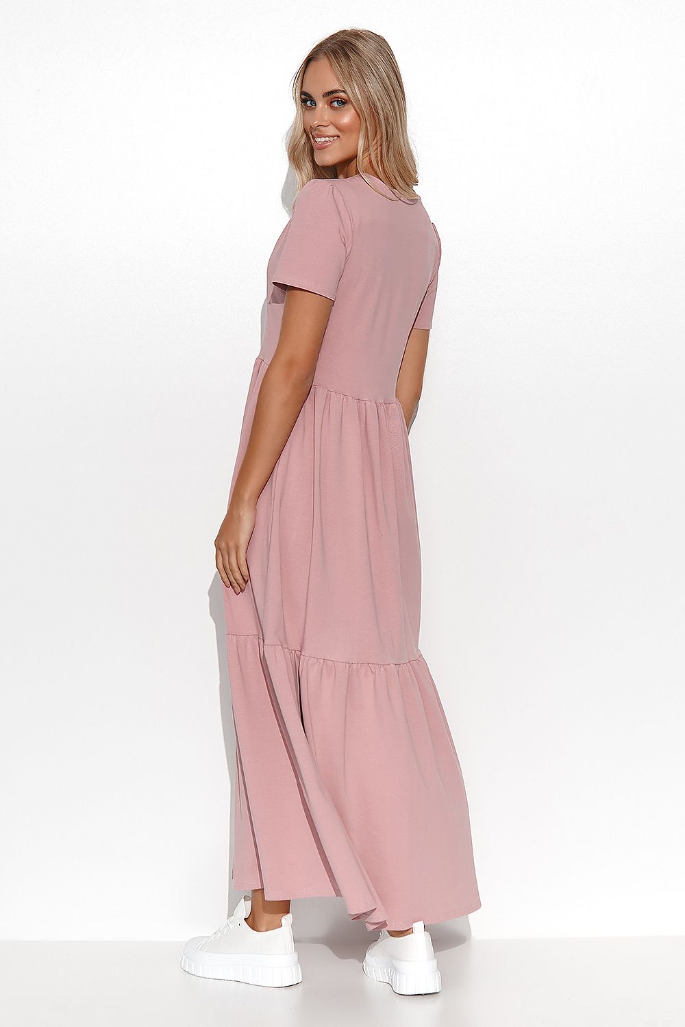  Sukienka Model M549 Dirty Pink - Makadamia 