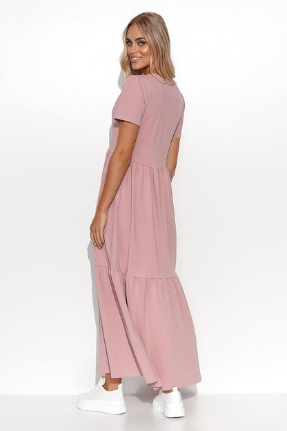  Sukienka Model M549 Dirty Pink - Makadamia 